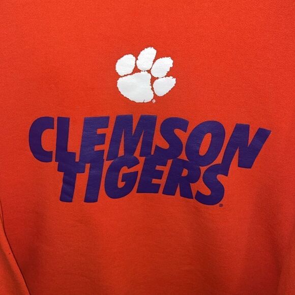 Clemson tigers Crewneck orange purple white - Picture 2 of 3